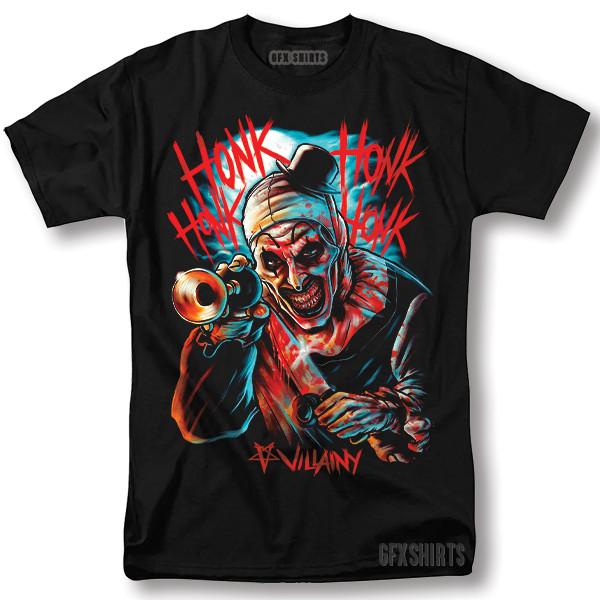 Terrifier Shirt Classic Horror Movie Vintage Graphic Design T-Shirt M