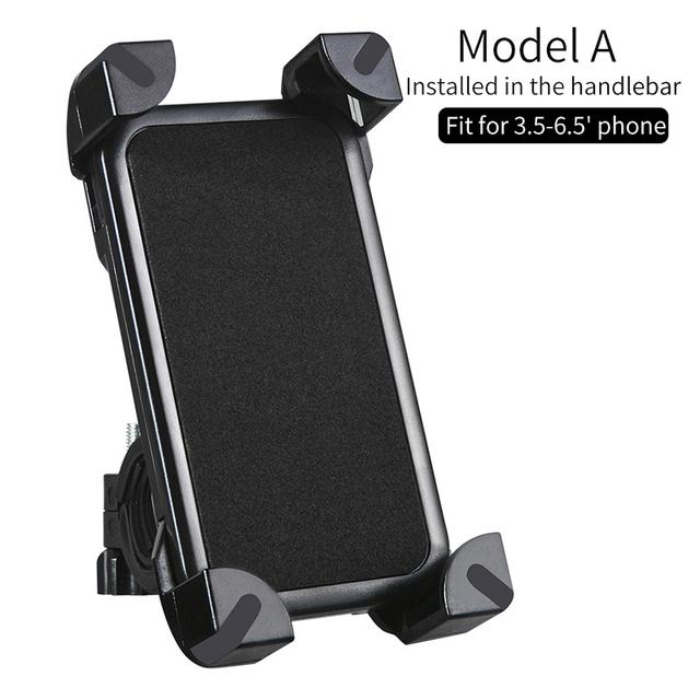 Adjustable Universal Motorcycle and Bike Phone Holder Mobile Bike Mount Accessory for Cyclists