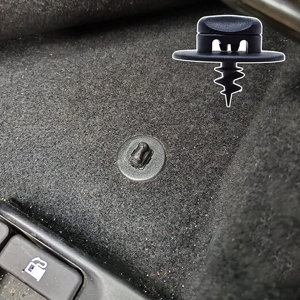 Generic 4 Pcs Car Interior Carpet Clips Car Floor Mat Fixing Clamp Fastener Retainer Grip Auto Accessories