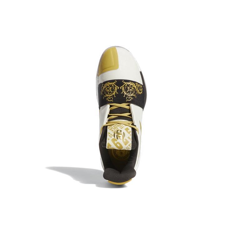 Adidas Harden Vol. 3 'Wanted' (Unisex) Cream White / Gold Metallic / Night Brown Basketball Shoes EE9510