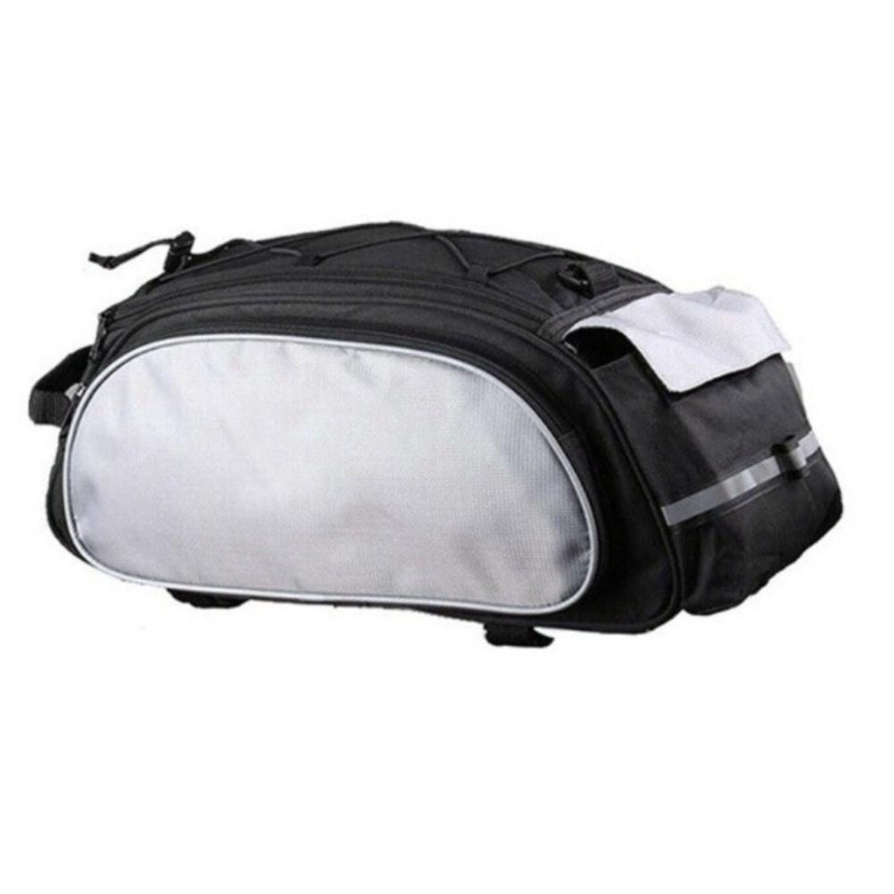 Quick Release Bike Rear Rack Bag with Shoulder Strap Rear Carrier Bag  Bicycles with Rear Racks