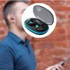 Wireless BT Earphones Digital Display Screen Earbuds for Gaming Cycling Gym