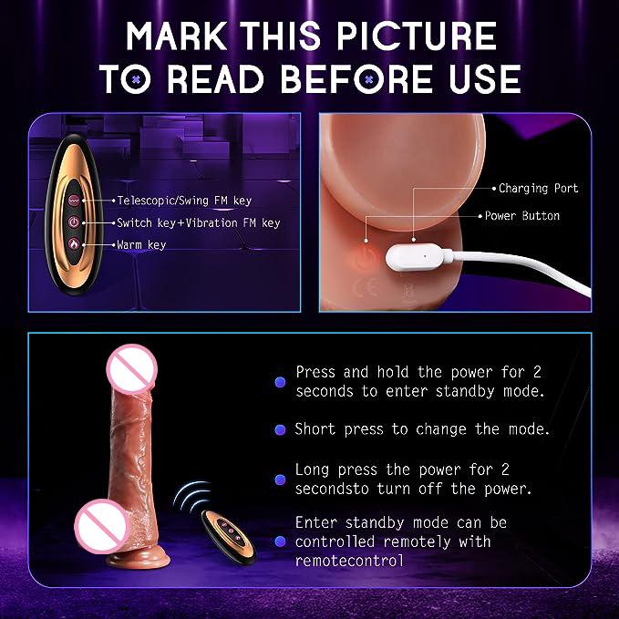 Realistiske Dildoer Vibrasjon For Kvinner Masturbasjon Sexy Voksen Sexleketøy Analplugg Penetrasjon Anal Støting Penis Dildo Vibrator