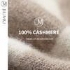 JIUMU Women's Pure Cashmere Cross Scarf