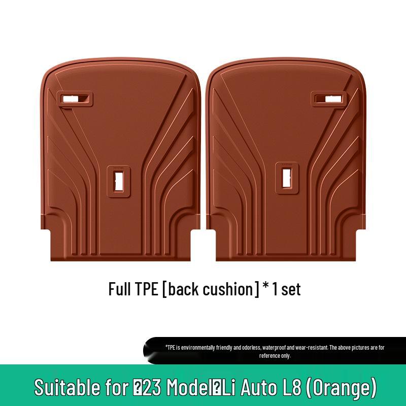 Custom TPE Car Mats for 23-24 L8 Models: Full Set for Interior and Trunk