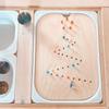 Children's Wooden Sensory Tray Game: Parent-Child Interactive Early Learning Toy