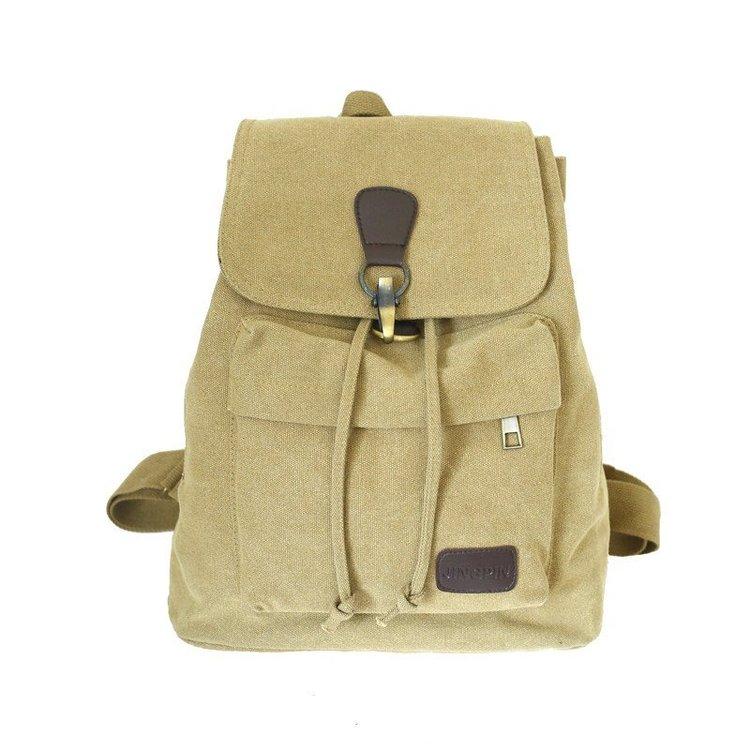 Женский рюкзак Ретро Холщовая сумка Дорожный рюкзак Студенческая школьная сумка — фото 17