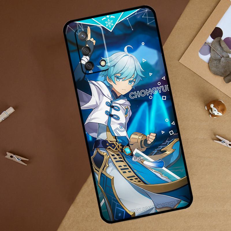 

Genshin Impact Chongyun For Oppo A60 A40 A80 A74 A94 A54 A18 A38 A58 A78 A98 A16 A76 A96 A15 A57S A17 A77 Phone Case OPPO A57s