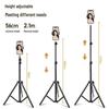 Yingwan Multifunctional Selfie Stick & Tripod with Phone Holder and Fill Light