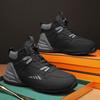 High-top Autumn and Winter Sports Running Shoes Basketball Rotating Button Medium-top Bottom Dad Shoes Casual Shoes
