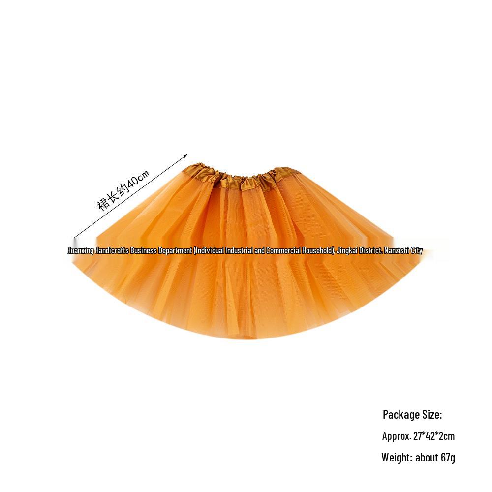 40cm Ballet Tutu Skirt for Girls & Adults - Fluffy, Cute Mesh Skirt for Dance & Role-play