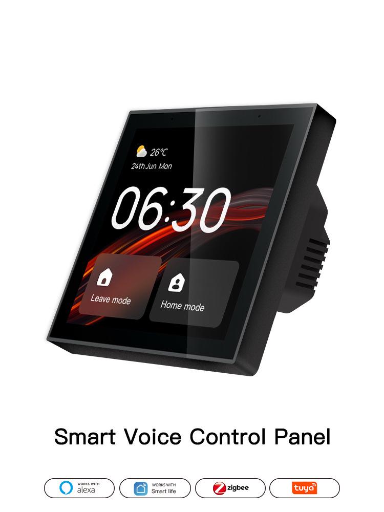 Tuya Zigbee Gateway: Multifunctional Control Panel with Alexa and Group Dimming Support