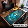 Tree of Life Theme Custom Mouse Pad Personalized With Name Text Customized Desk Mat For Office Home Decor