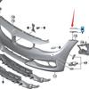 BMW 3 Series F34 GT Front Bumper Upper Bracket Clips (51117293787/51117293788)