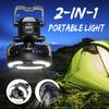 2 In 1 1W 2 Mode 18 LED Tent Light Camping Ceiling Fan Light Hanging Tent Lamp Lantern Outdoor Tent Light Fan