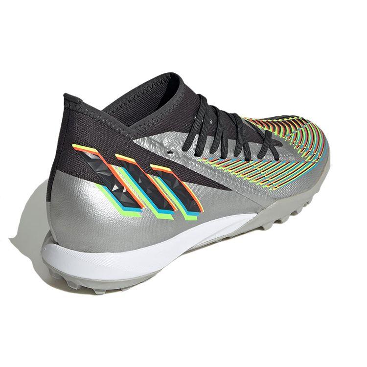 Adidas Predator Edge.3 TF Beyond Fast Unisex Sneakers Silver Silver-Metallic Core-Black HR1533