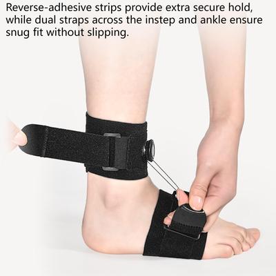 Split Type Night Splint for Plantar Fasciitis Women, Men Knob Adjustment Foot Drop Plantar Fasciitis Night Splints for Walk