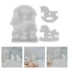 Horse Shape Silicone Candle Molds Food Grade Silicone Baking Mould for Making Candle Soap Chocolate Candy and Resin Art
