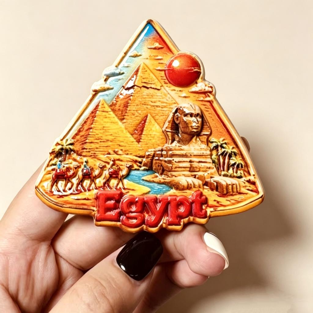 Egypt 3D Fridge Magnets Stickers Tourism Souvenir Refrigerator Magnets Sticker Home Kitchen Decor