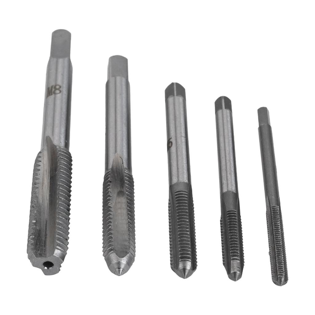 DIY Tapping Tool Screw Taps For M3-M8 Adjustable Tap Wrench Compact Storage Efficient Operation Forged Alloy Steel