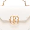 Bally Logo Vintage Minimalist Flap Cowhide Shoulder Tote Bag Women handbags Ivory 6304197
