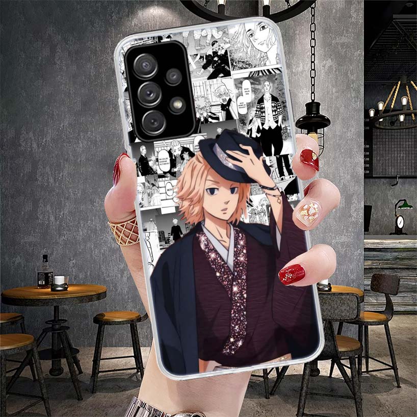 Anime Tokyo Aevengers Phone Case For Samsung Galaxy A12 A22 A32 A52 A72 A02S A51 A50S A71 A70 A31 A20S Note 20 Ultra S10 A10S Ga
