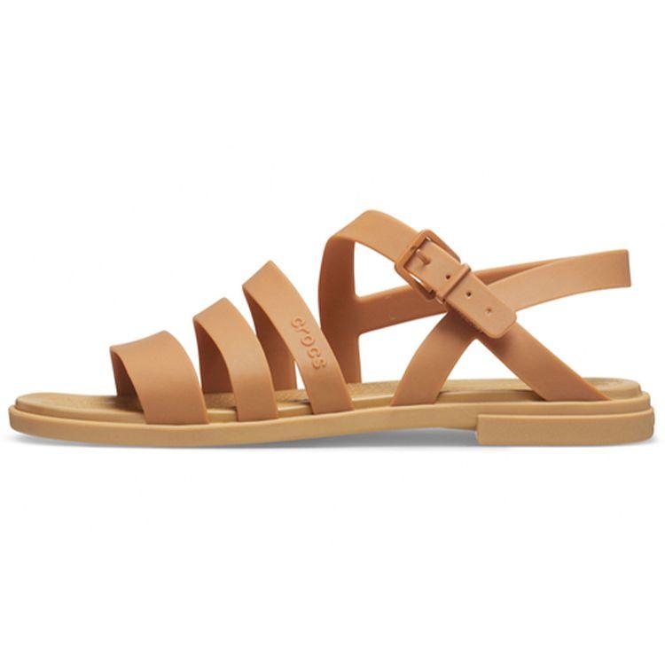 Crocs Trolley Vacation Style One-Strap Sandals Women Sandals Brown 206107-277