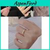 Einzigartiger Fingerring für Damen Hochwertiges Gefühl Legierung Einlage Edelstein