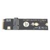 M.2 NGFF AE Key WiFi Bluetooth-Karte auf M.2 Key M SSD-Adapter für Intel AX200 AX201 AX210 M.2 Key M