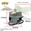 220V 25W30W45W65W90W Manufacturers Wholesale Spot Refrigerator Freezer Cooling Motor no cover Condenser Fan Motor