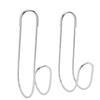 2pcs Water Hose Hook 304 Stainless Steel Strong Load Bearing Water Pipe Hanger for Drills Cables