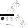 H7EE 4 In 1 Mini Glasses Screwdriver Glasses Tool Set Small for Sunglasses Watches