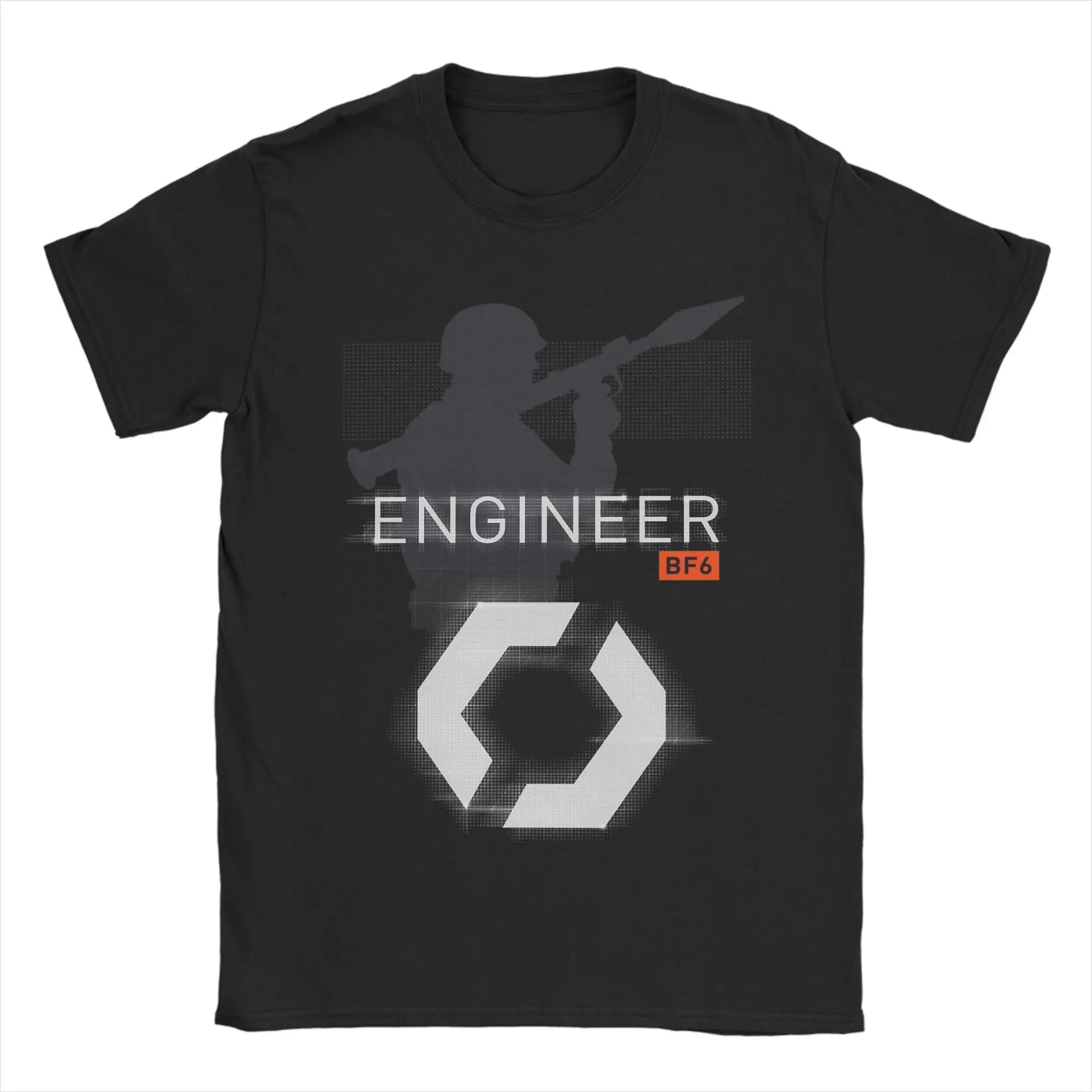 

2026 Battlefield 6 Funny Games BF6 Graphic Printing T Shirts for Summer Men Women Casual Cotton Tee Shirt Clothing Streetwear 4XL