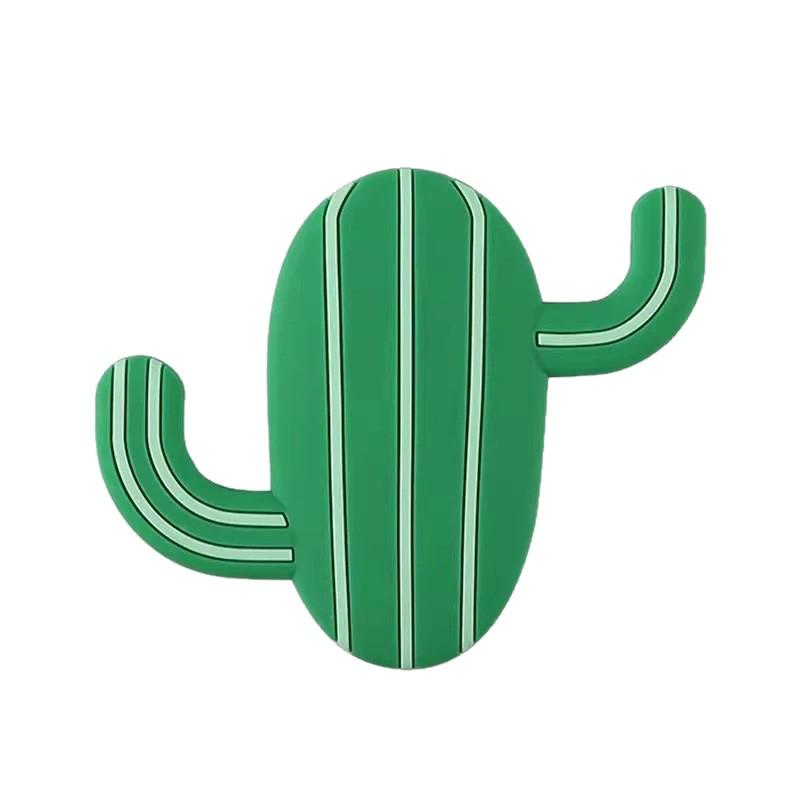 5 Yuan Newcomer Discount: Creative Bendable Cactus Cartoon Adhesive Wall Hook