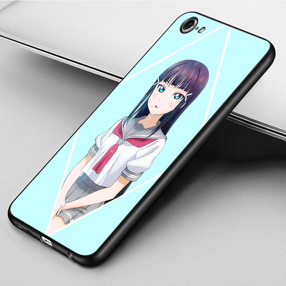 DT27 Dia Kurosawa Case for Samsung A04 A14 A23 A34 A54 M23 M33 M52 M53 Realme 10 9 C30S C35 C55 VIVO Y02S Y21 Y33S Y51 X80 Pro Clear Cover