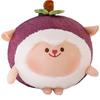 Cute Creative Mangosteen Plush Toy Doll with Pillow On Children's Bed Sleeping Pillows for Girls Pendants