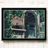 Hayao Miyazaki Film Oil Painting Poster Japanese Anime Kiki's Delivery Service Picture Living Room Children's Room Art