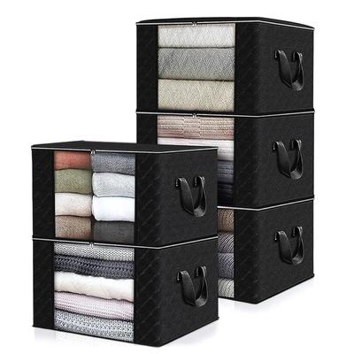 GOSO Bedding Storage Set of Large Blanket and Clothes 25kg Weight Foldable Storage Large Storage Moving Bedding Storage Big Bedding Clothes Storage