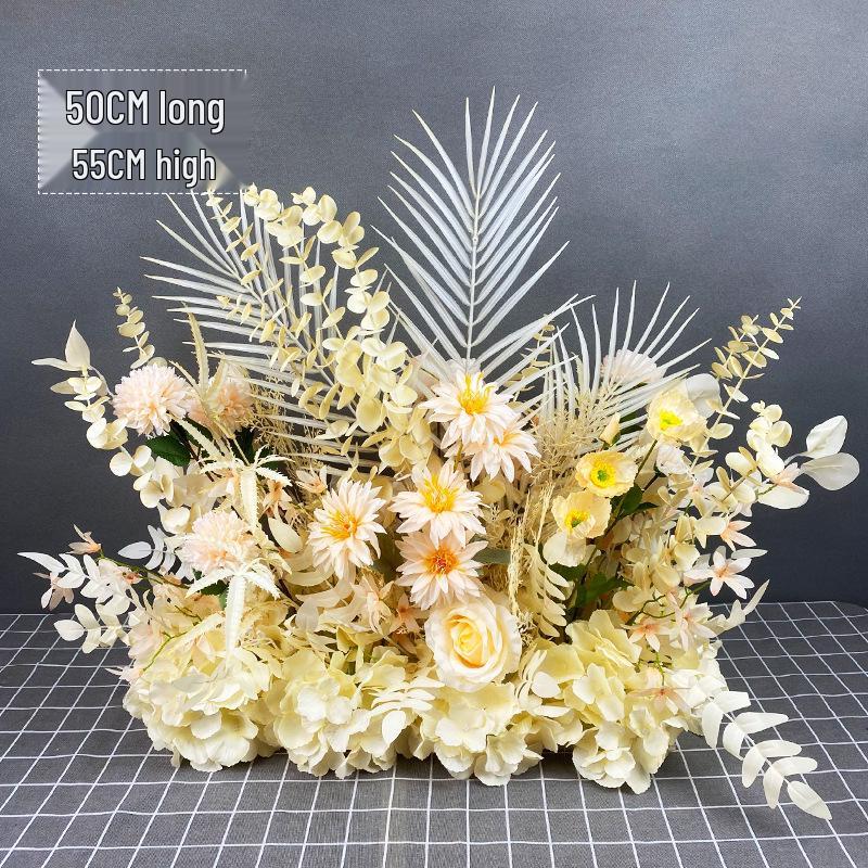 Silk Floral Wedding Aisle & Wall Decoration