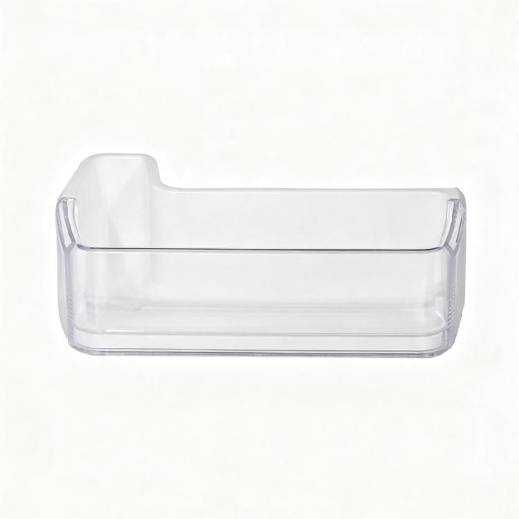 Plastic Fridge Door Bin Replacement DA97-11483A, 13.78 x 8.58 x 3.71 Inch Refrigerator Shelf Basket, Single Bin Included for Organization