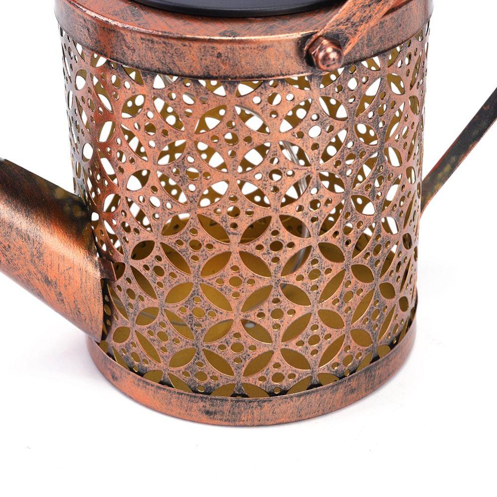 Lantern Hollowed Out Lawn Lights Solar Outdoor Lights Star Kettle Lamp Waterproof Lawn Lights