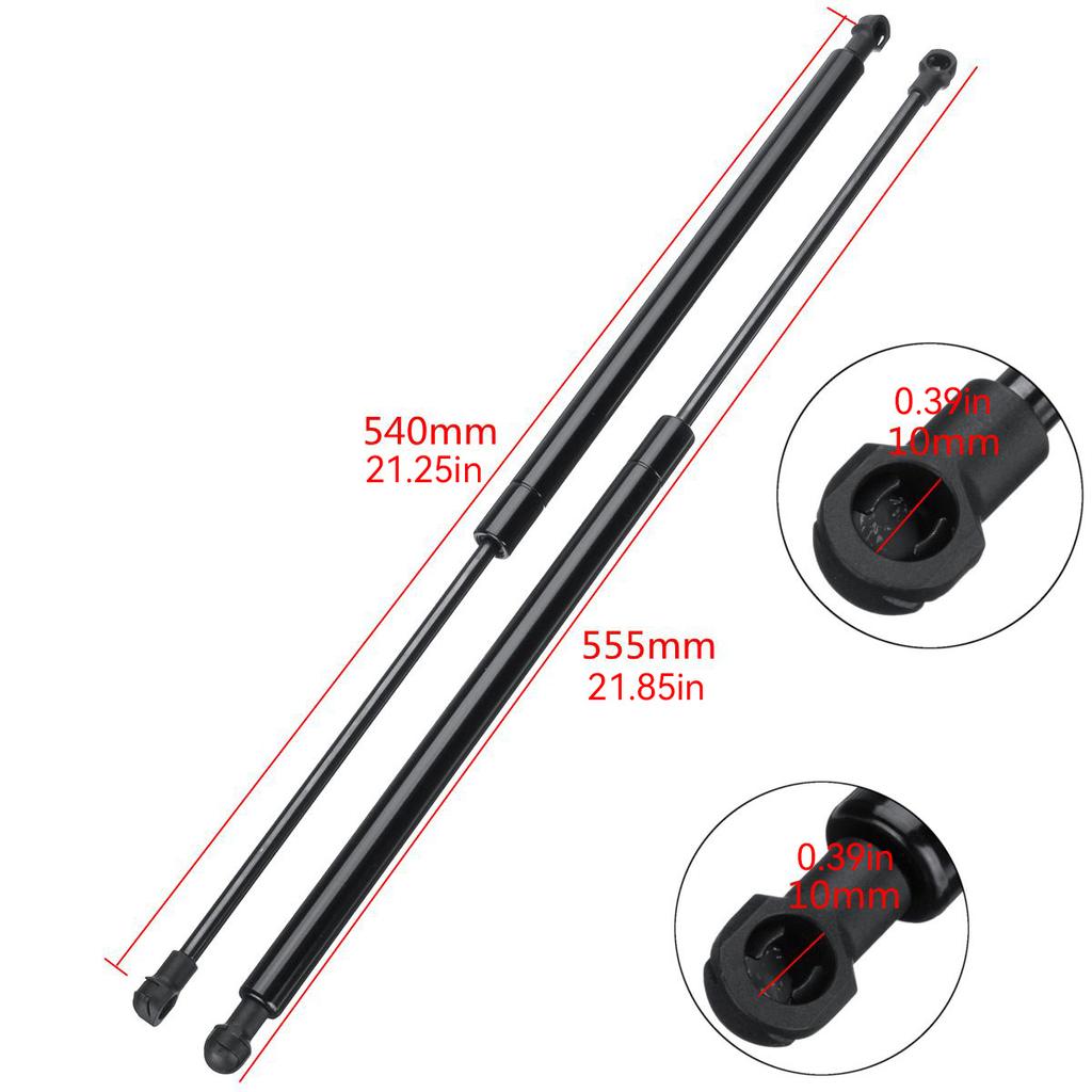 A Pair Of Rear Trunk Shock Absorber Gas Spring Support Rods Suitable For Nissan X-Trail 2001-2006 90450-8H31A 90451-8H31A