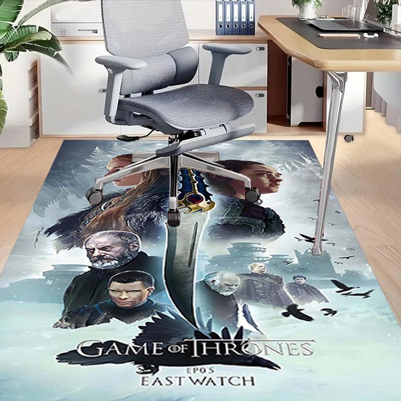 1PC Game of Thrones Eastwatch Extra Large Non-Slip Floor carpet, Office, family, bedroom, Studio - Large Area Rug Indoor Rugs1147A