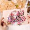10 pcs Vintage Window PET Stickers pack Creativity Adhesive Diy Hand Account Diary Album Scrapbooking material Craft Supplies