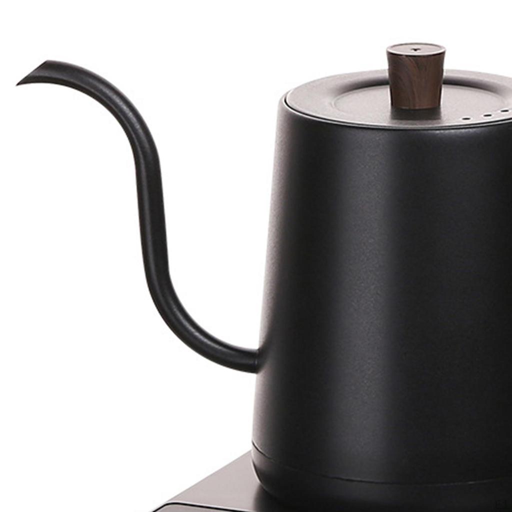 Electric Coffee Kettle 1000W Boiling Water for Camping Outdoor Picnic Black