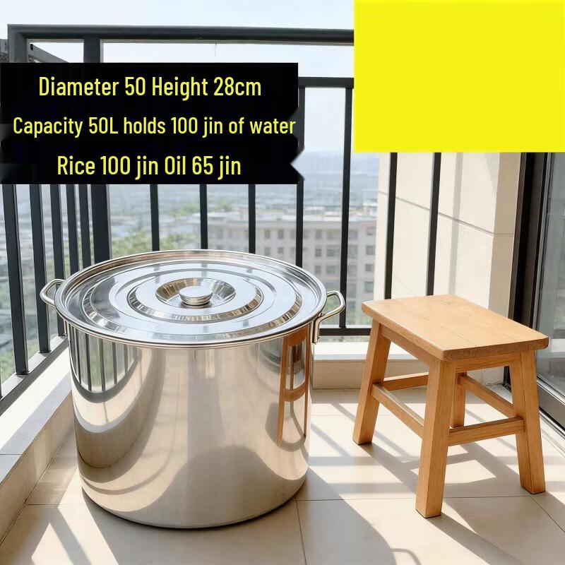 JPHZNB Thickened Stainless Steel Multi-purpose Pot with Lid