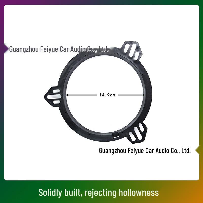 In-Stock 6.5-inch Triangular Speaker Spacers for Easy Installation in Toyota, BYD, Nissan, and Geely Vehicles