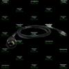SUPCOM Industrial IP Data Cable - 12-Pin Aviation To RJ45