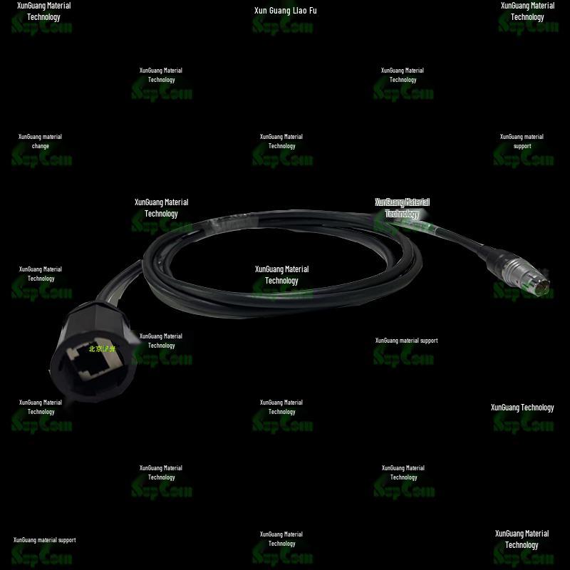 SUPCOM Industrial IP Data Cable - 12-Pin Aviation To RJ45