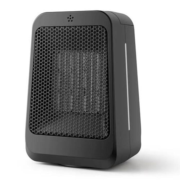 

Зимний обогреватель Обогреватель Быстрый обогреватель Вентилятор Механический Компактный Удобный обогреватель Мини Домашний Настольный обогреватель Бесшумный Электрический обогреватель European plug-1200w чёрный